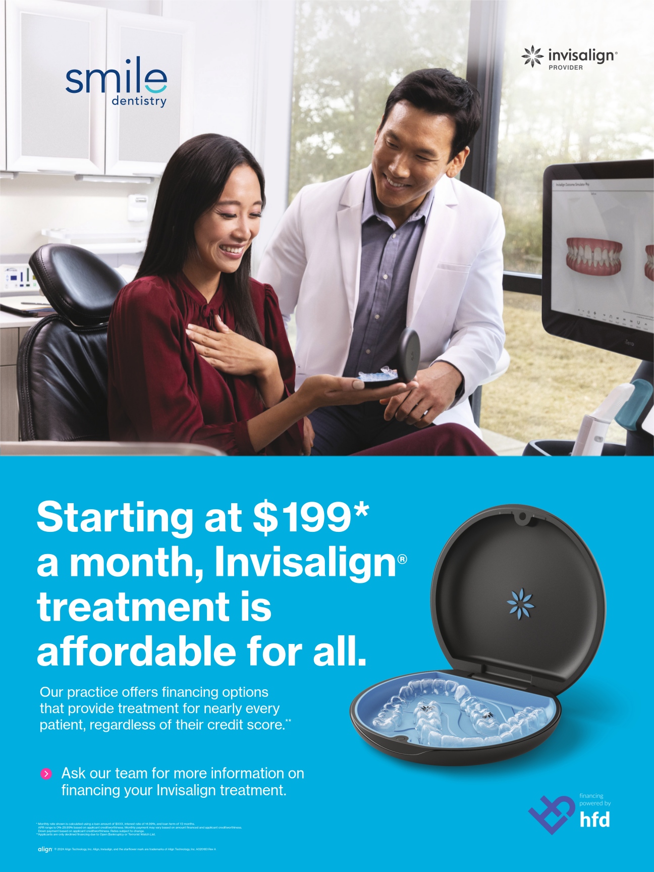 Invisalign affordability and financing options at Indy Smile Group